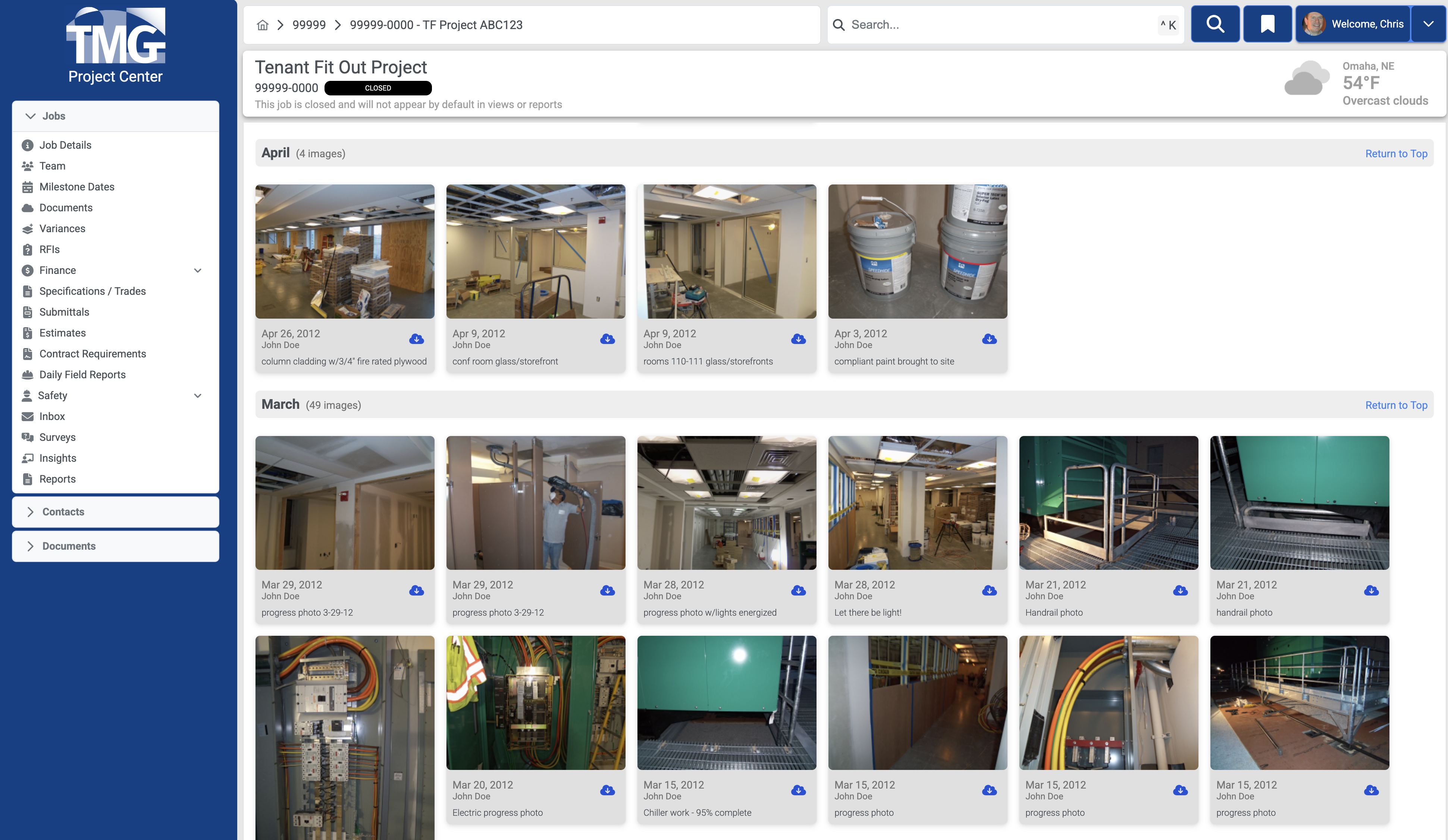 Project Photo Documentation